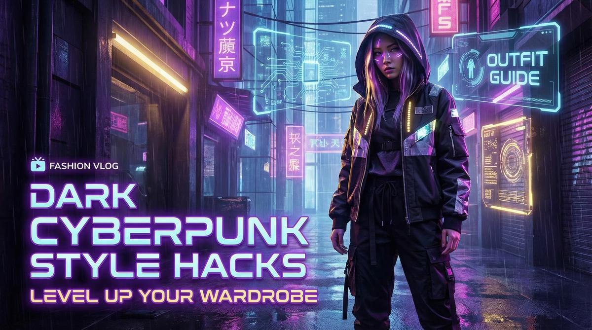 糖心Vlog 暗黑潮流穿搭指南视频演示2026 - abd67.cn